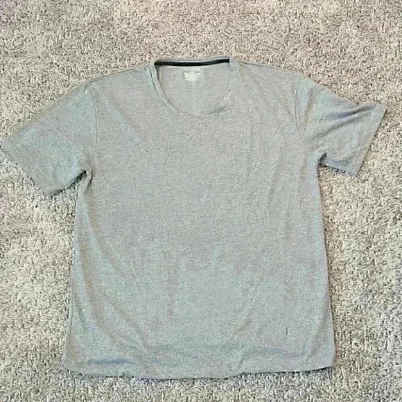 Grey V-neck Tee - Picture 2 of 5